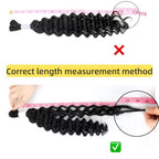 Human Braiding Hair for Boho Braids 2 Bundles 100g 28Inch Water Wave Human Hair Braiding Hair 12A Brazilian Virgin No Weft Hair Extensions for Bohemian Knotless Braids Bulk Human Hair for Braiding