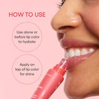 LANEIGE Lip Glowy Balm, Berry: Sheer Tinted Lip Moisturizer with Shea Butter, for Hydrating Shine & Soft Lips