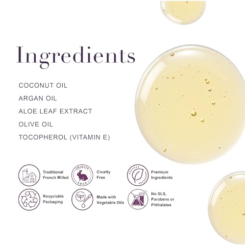 A LA MAISON French Liquid Hand Soap Refill, Rosemary Mint - Natural Hand Wash Made with Essential Oils - Biodegradable, Plant-Based, Vegan, Cruelty-Free, Alcohol & Paraben Free (33.8 oz, 2 Pack)