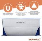 MatShield Dark Blue, Durable Playmat Case - Compatible with Magic The Gathering, MTG Play Mat Tube - MTG Accessories - Premium Satin with Fabric Interior, Magnet Snap Closure