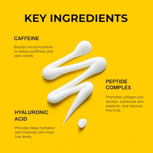 Instant Temporary Eye Tightener Cream: Reduces The Look of Under Eye Bags Dark Circles, Anti-Aging Fine Lines, Firm Delicate Skin Under Your Eyes, Rapid Eye Firming