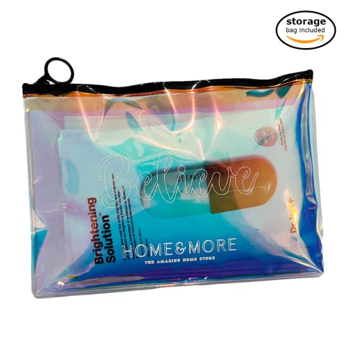 Home & More Dr.Jart Face Mask 6 Pack With Ceramidin Facial Barrier Mask and Vitamin - Sheet Mask in Korean Premium Skin Care Gift Set for Anti Wrinkle, Anti Aging, Hydrating - Storage Bag Included
