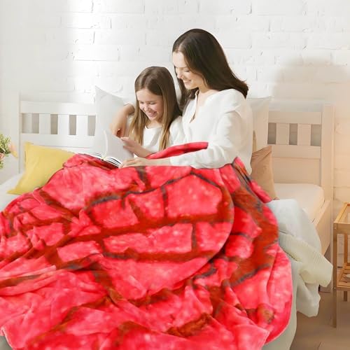 Concha Blanket White Elephant Gifts for Kids Stuff Useful Adults Teenagers Throw Blankets Wrap Boy Girl Party Novelty Gag Pets Soft Fleece Sweet Shell Bread 61in