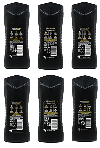 AXE Body Wash 12h Refreshing Fragrance 3-IN-1 Body, Face, Hair Wash, Variety of 6 scents - 13.5 fl Ounce (400 mL)
