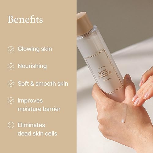 I'm From Rice Serum and Toner Miniature Set - Korean Rice Extract for Glowing, Radiant Skin