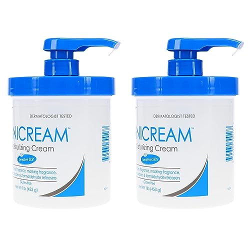 Vanicream Skin Cream With Pump Dispenser 16 oz (Pack of 2)
