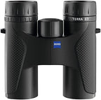 ZEISS Terra ED Binoculars 8x32 Waterproof, and Fast Focusing with Coated Glass for Optimal Clarity in All Weather Conditions for Bird Watching, Hunting, Sightseeing, Black
