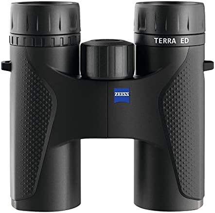 ZEISS Terra ED Binoculars 8x32 Waterproof, and Fast Focusing with Coated Glass for Optimal Clarity in All Weather Conditions for Bird Watching, Hunting, Sightseeing, Black