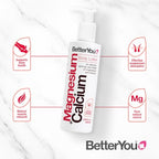 BetterYou Magnesium Plus Calcium Body Lotion - Body Cream With Magnesium And Calcium - Topical Cream For Bone Support - Dry Skin Lotion - 6.08 oz