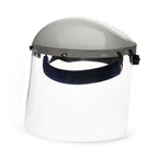 Sellstrom 301 Advantage Series Face Shield - Lightweight, High Impact, Unbound, Polycarbonate Window with Protective Crown & Adjustable Ratchet Headgear, for Work, Grinding, Cutting - ANSI Z87.1