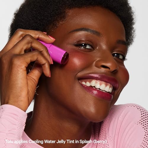 Milk Makeup Cooling Water Jelly Tint, Splash (Berry) - 0.17 oz - Sheer Lip & Cheek Stain - Buildable Watercolor Finish - 1,000+ Swipes Per Stick - Vegan, Cruelty Free