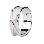 Anime Super Black GK Time Ring Silver Finger Rings Earring Fashion
