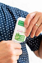 Natural Deodorant Stick - Tea Tree - EWG Verified™ - Vegan, Cruelty Free - No Aluminum, No Parabens - Essential Oils