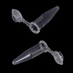 BKMAMLAB 0.5ml Microcentrifuge Tubes 1000pcs, EO Sterilized Plastic Small Vials with Caps for Sample Storage Without Leakage(1000)