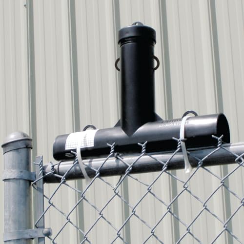 JT Eaton Top Loader® Black Plastic Bait Station with U-Shaped Bait Holder Rods, Screws, Hex Key, Poison, Tamper-Resistant