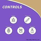 Bonide Pyrethrin Garden Insect Spray Concentrate, 16 oz Ready-to-Mix Fast Acting Insecticide for Outdoor Garden Use