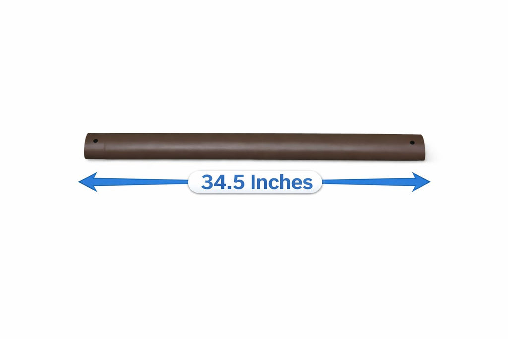 Replacement Horizontal Pool Leg, Pole & Frame Support Bar Brown Compatible with Bestway & Coleman Power Steel 22ft x 52in and 24ft x 52in Above Ground Swimming Pools (Fits 2022+ Models)