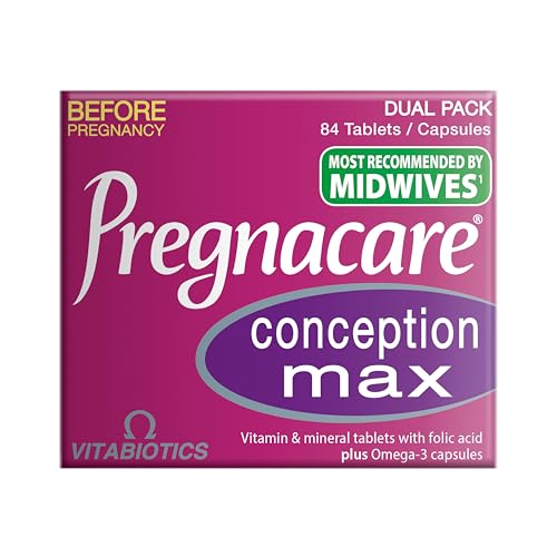 Pregnacare Max Fertility and Conception Support for Women - Maximum Support for Women Fertility, Conception and Ovulation