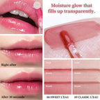 BBIA L’EAU Tint – Glossy & Glow Lip Stain, Watery Lip Tint, Non-Sticky, High Shine Finish, Long-lasting, Moisturizing, Lightweight, Natural, Daily Use, Vegan, Korean Lip Makeup (02 FLEUR L'EAU)