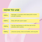 BYOMA Sensitive Body Wash - For Delicate, Irritated Skin - Creamy, Fragrance-Free Cleanser with Colloidal Oat & Urea - Soothes & Relieves Itching - Skin Barrier Support - 16.9 fl oz