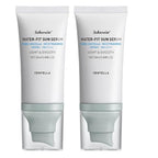 2 Pcs Centella Sunscreen SPF50, Moisturizing Non-Sticky Centella Water-Fit Sun Serum for All Skin.