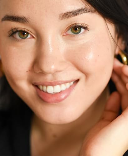 Ere Perez - Natural Oat Milk Liquid Foundation | Breathable, Buildable, Med-Full Coverage, Dewy | Peach Extract, Vitamin E | Vegan, Cruelty-Free, Clean Beauty (Malt | light-med neutral, 1fl oz | 30mL)