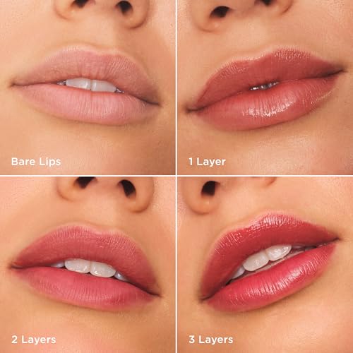 Clarins NEW Water Lip Stain | Long Lasting, Transfer-Proof, Lightweight and Kiss Proof | Buildable Matte Finish | Contains Hyaluronic Acid | 0.2 Fluid Ounces