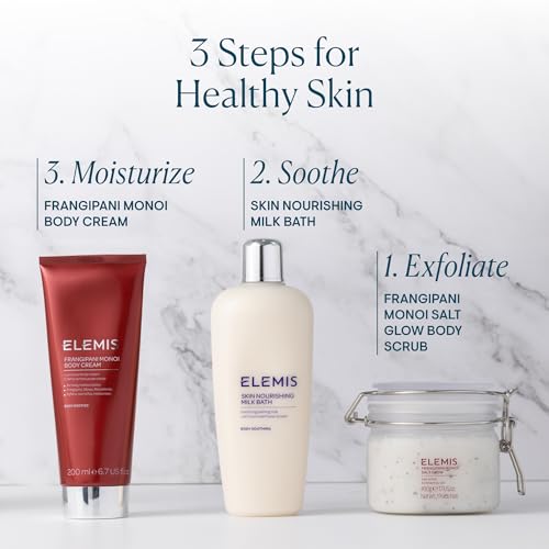 ELEMIS Skin Nourishing Milk Bath | Creamy Bathing Milk Enriches, Conditions and Softens Extra Dry Skin with Camellia Oil and Oat Extract | 400 mL