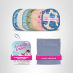The Original MakeUp Eraser 7-Day Set, Erase All Makeup with Just Water, Including Waterproof Mascara, Eyeliner, Foundation, Lipstick, Sunscreen, and More! Coastal Cowgirl, 7ct.