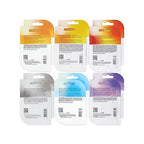 Freeman Naturals Facial Mask 12 Piece Variety Bundle, Peel-Off, Gel & Cream Face Masks, Hydrating, Brightening, & Nourishing Skincare, Natural Ingredients, Travel Size, 0.33 fl. oz./10 ml Sachets
