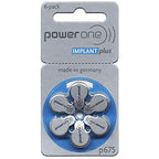 Power One Cochlear Implant Batteries (120 Batteries)