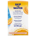 Emergen-C Crystals, On-the-Go Emergen-C Immune Support Supplement with Vitamin C, B Vitamins, Zinc and Manganese, Orange Vitality - 56 Stick Packs
