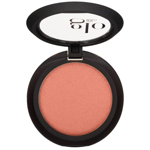 Glo Skin Beauty Blush (Sandalwood) - Pressed Powder Blush for Cheeks, High Pigment Mineral Face Makeup Creates a Natural, Healthy Glow