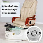 BF-004 Pipeless Magnetic Jet Head Motor,Universal Fit for LURACO Jet Motor Pedicure spa Tubs Chair Part Magnetic Head,Pack of 3