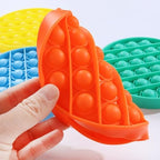 Random 36 Pcs Fidget Toys,Push Pop Fidget Sensory Toys Set,Stress Relief Gifts for Kids & Adults,Pop Bulk & Party Favors Toddler Toys for Easter Gifts,Party Supplies,Classroom Prizes