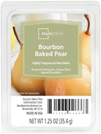 Mainstays Scented Wax Cubes 1.25oz 4-Pack (Bourbon Baked Pear)