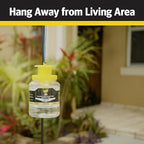 Raid Reusable Yellow Jacket, Wasp & Hornet Trap, Hanging Wasp Trap