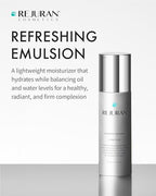 REJURAN® Refreshing Emulsion, c-PDRN® - Deep Hydration, Radiance-Boosting Moisturizer for Firmness, Skin Elasticity, and Optimal Moisture Balance. Korean Skin Care (1.52 fl oz)
