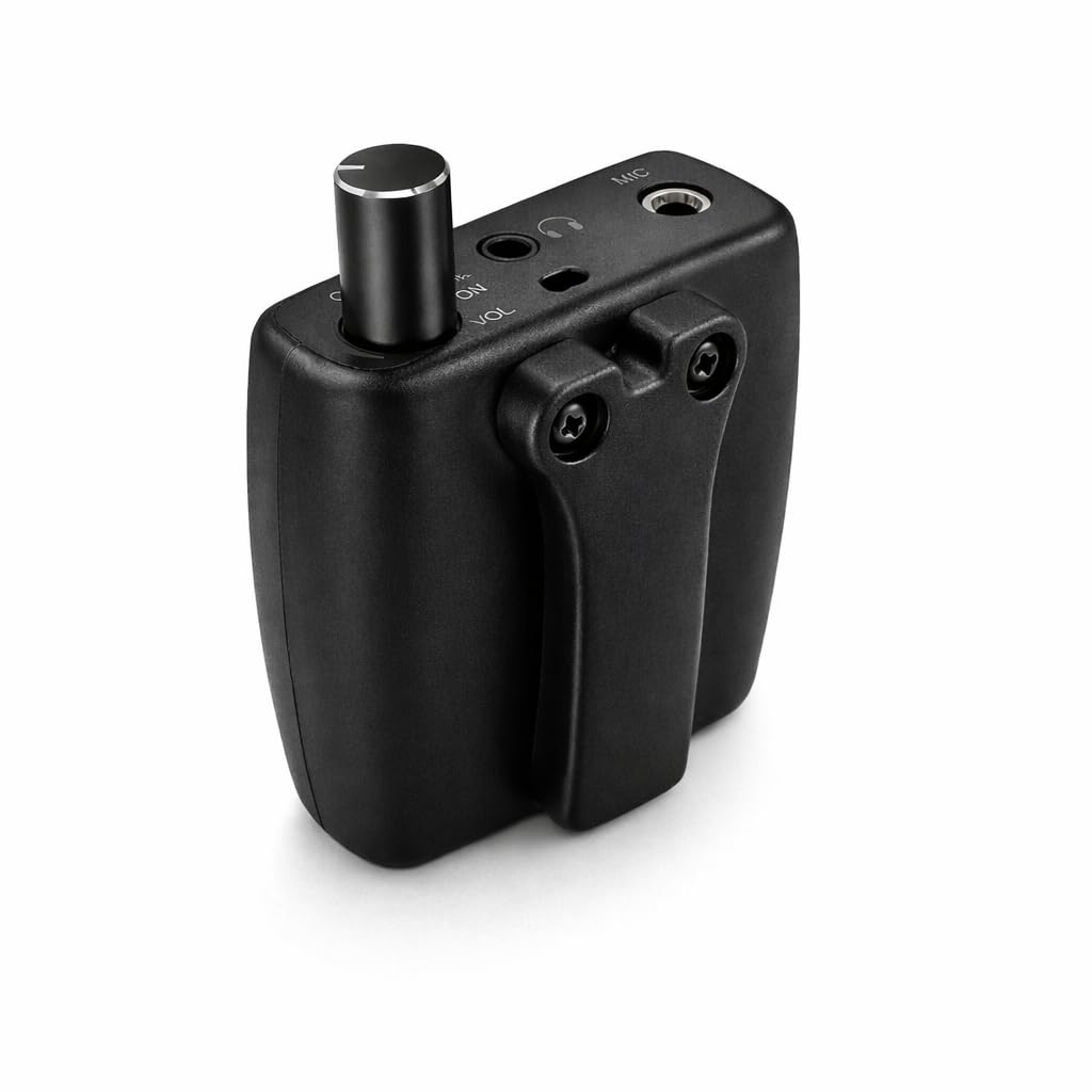 IROGER Hearing Amplifier for Seniors, Personal Sound Amplifier, Smart Auto-Gain, Directional Microphone, Rechargeable with 120-Hour Battery, Headphones & Earbuds Included