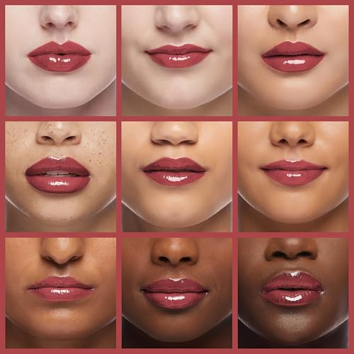 FLOWER BEAUTY By Drew Barrymore Bitten Lip Stain - Long-Lasting Color - Hydrating + Water-Based Formula - Gel-Like Texture - (Play)