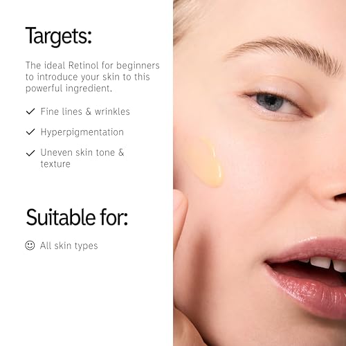 The INKEY List 1% Slow Release Retinol Serum, Targets Signs of Aging, Helps Reduce Appearance of Fine Lines and Wrinkles, For All Skin Types, 30ml, 1 fl oz
