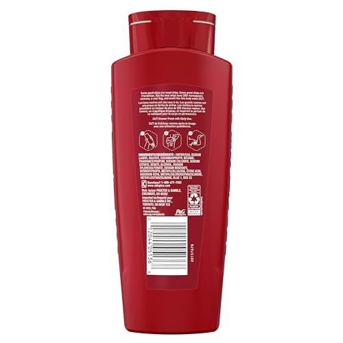 Old Spice Red Collection Body Wash for Men, Captain Scent, 24 fl oz (Pack of 4)