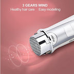 2 in 1 Hair Dryer Brush, Negative Ion Anti-frizz Hot Air Brush Blower, Professional Electric Household Hair Curling Comb, Protable Hair Dryer Comb Machine