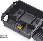 Tomcat Rodent Station, Each Box Includes 1 Rodent Station with 4 Bait Securing Rods and 1 Security Key, Use Indoors or Outdoors, 2-Pack