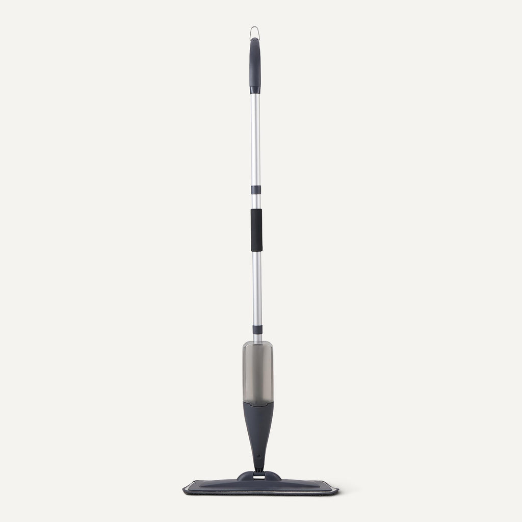 Amazon Basics Dry and Wet Floor Spray Mop, 360-Degree Swivel Spray Mop for Hardwood Tile Laminate Floor Cleaning with 16.9 oz Refillable Tank, 49-inch, 3-Pack Washable Pads