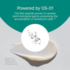 BODY OS-01 Peptide Skin Longevity Daily Moisturizer- Improves Skin Texture & Barrier, For All Skin Types Including Sensitive Skin