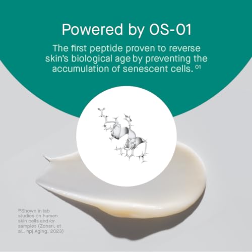 BODY OS-01 Peptide Skin Longevity Daily Moisturizer- Improves Skin Texture & Barrier, For All Skin Types Including Sensitive Skin