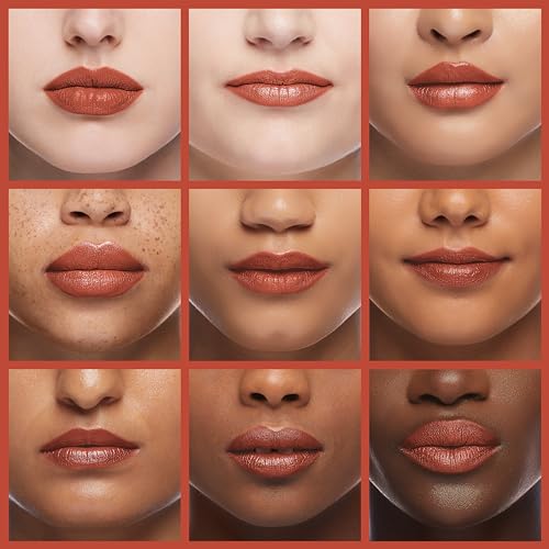 Revlon Lip Balm, Tinted Lip Stain, Face Makeup with Lasting Hydration, Infused with Shea Butter, Mango & Coconut Butter, Shimmer Finish, 045 Romantic, 0.01 Oz