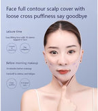 V Line Face Lifting Strap, Chin Strap for Sleeping, Double Chin Reducer for Women, Jaw Line Sculptor Eliminator, Mask Shaper for Jawline, Neck Lift Jaw Tightening Exerciser, Face Lift Tape Remover
