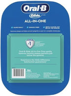 Oral-B Glide Mint All-in-One Dental Floss, 48 Yards Each (Pack of 6)
